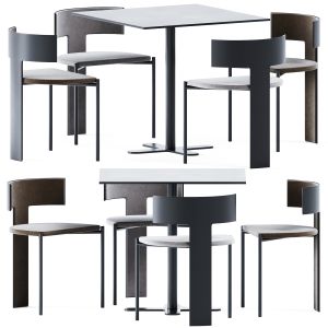 Table Antibes Isi 9059 By Isimar & Chair Zefir By