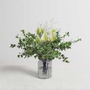 Green Vase Arrangement Set