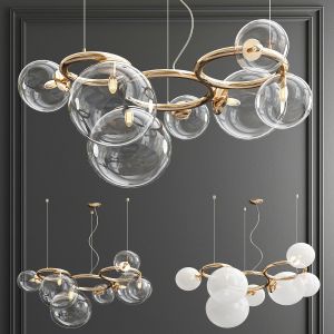 Puppet Ring Chandelier By Vistosi