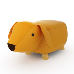 Jiggle & Giggle Kids Ottoman Dog