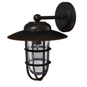 Marlowe Metal Cage Outdoor Wall Light