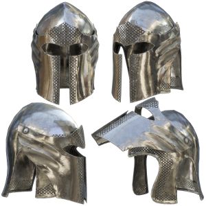 Armor Barbuta Helmet