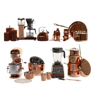 Williams Sonoma Copper Set