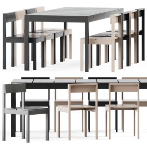 Table And Chair Na Xemena By Gandia Blasco