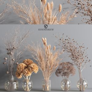 Collaction Plants Bouquet 02 Vray