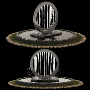 Garden Fountain 01