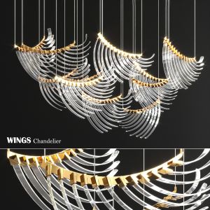 Wings Lasvit 12 Chandelier