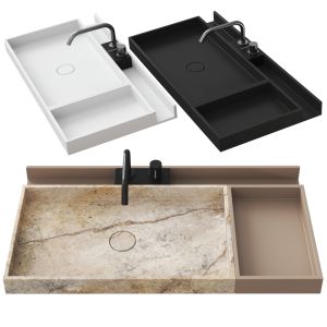 Washbasin With Organizer And Trays By Rexa Design