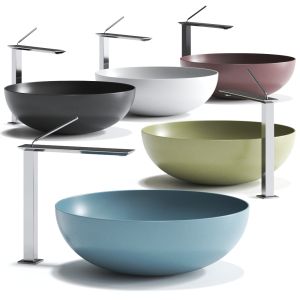 Pod Round Washbasin By Valdama