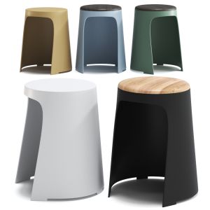 Handy Stool With Integrated Cushion By Sellex