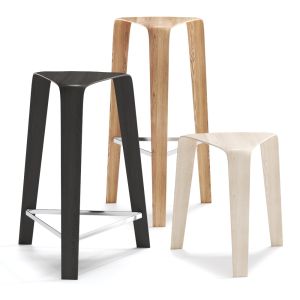 Ply Oak Stool Lievore Altherr Molina By Arper