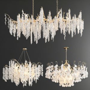 Shiro-noda Coin Fairytree Chandelier - 3 Type