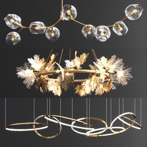 Oracle Branching Serip Chandelier - 3 Type