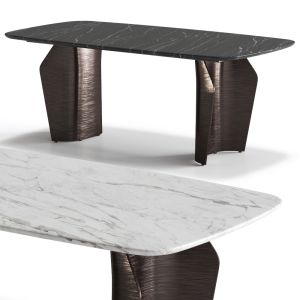 Flame Marble Table By Bonaldo