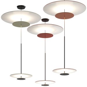 Vibia Flat 5930 Led Metal Pendant Lamp