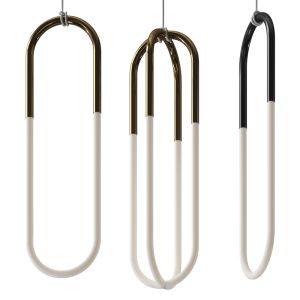 Rudi Double 01 Loop By Roll & Hill Pendan Lamp