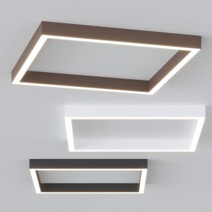 Rail Quadra Ceiling Lamp By Egoluce