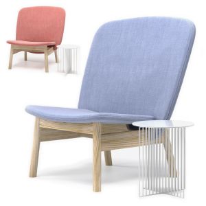 Ala Armchair With Table Accursio By La Cividina