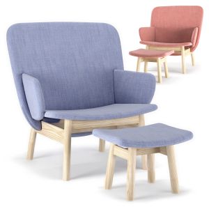 Ala Armchair With Footrest By La Cividina