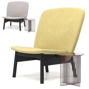 Ala Armchair With Table Accursio By La Cividina2