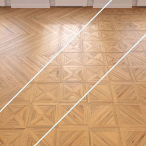 Parquet - Laminate - Wooden Floor 3 In 1