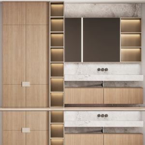 Bathroom Furniture Set 06