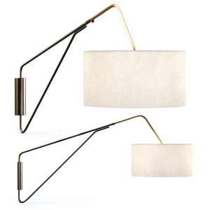 Overarching Mid-century Sconce / Cresto Wall Light