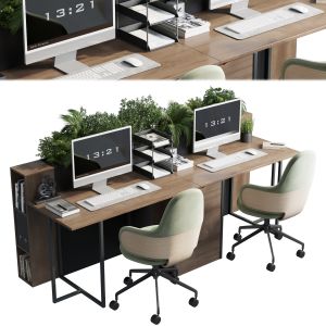 Office Furniture - Plants Box Divider 01