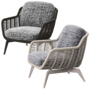 Belt Cord Outdoor Armchair