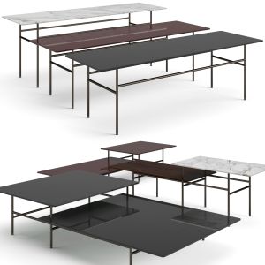 Lelong Double Coffee Tables Set