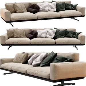 Soft Dream  Soft Dream Large  Fabric Sofa By Flexf