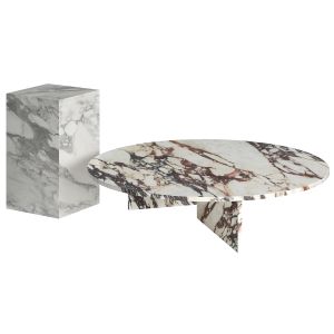 Marble Side Tables 2 By Harpers Project