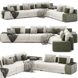 Daniels Modular Sofa By Minotti Italia