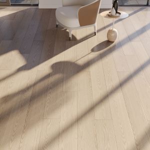 Wood Floor Brushed Oak European Plank