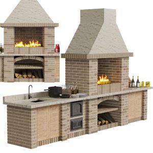 Brick Bbq