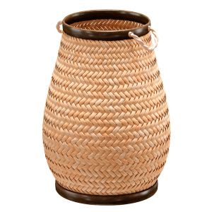 Wicker Laundry Basket With Handles