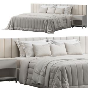 Wall Panels Headboard Bed By Belfort Furniture