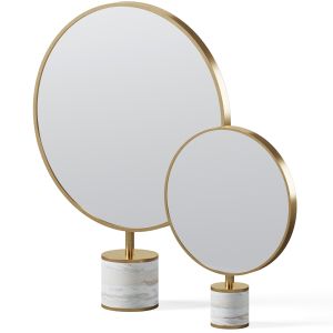 Table-top Round Mirror Agadir By Frato