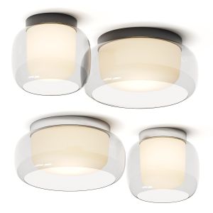 Astro Aquina Flush Ceiling Lamps