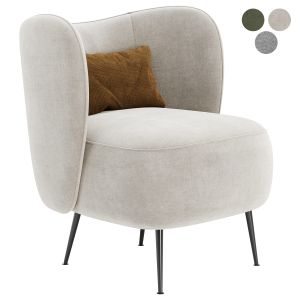 Upholstered Wingback Chair