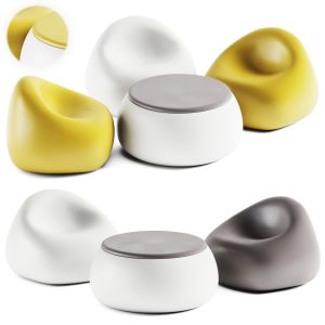 Gumball Armchair Junior And Table T Ball By Plust