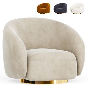 Swivel Armchair By Eichholtz