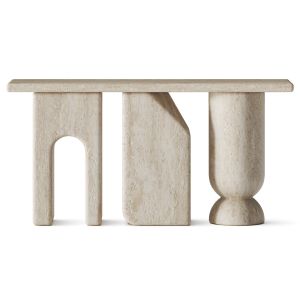 Rdlc Latt Marble Console Table