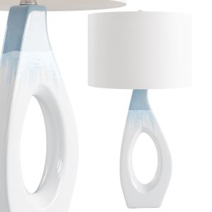 Crate & Barrel Neve Sculptural Table Lamp