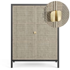 Retro Wardrobe 2 Doors