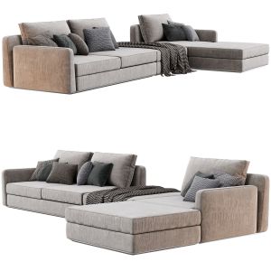 Horm Ellington Sectional Chaise Sofa