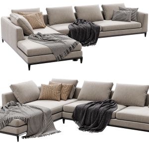 B b Lucrezia Chaise Longue Sofa