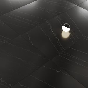 Marquina Black - Polished Quartz