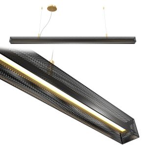 Venicem Urban Lightline Led Brass Pendant Lamp