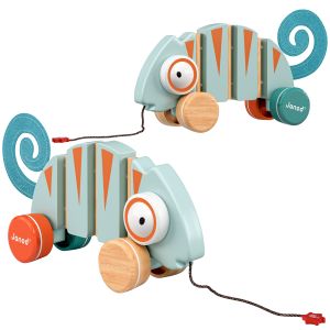 Tropik Pull Along Chameleon